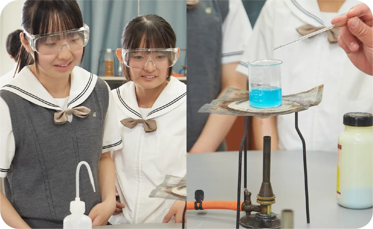 授業風景：理科