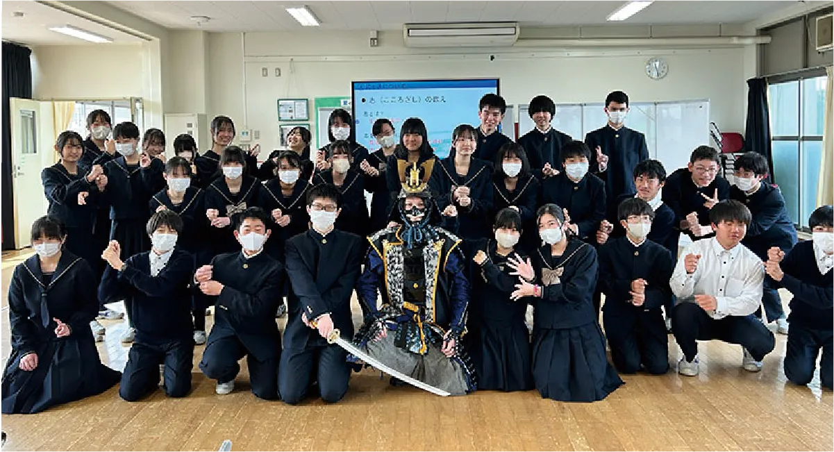 授業風景：進路指導