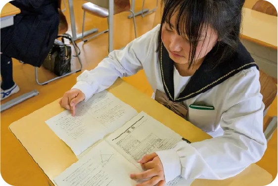 授業風景:進路指導