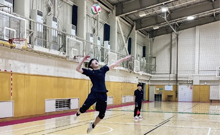 男子バレーボール部