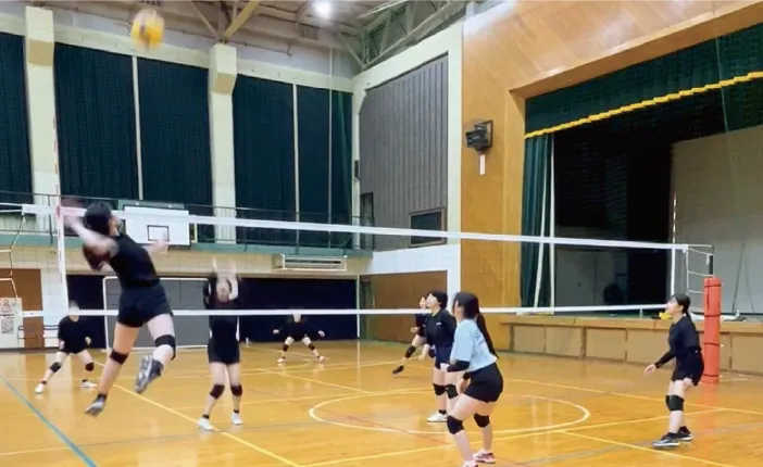 女子バレーボール部