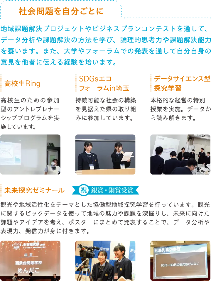 社会問題を自分ごとに